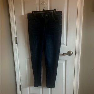 American Eagle Outfitters Blue Straight Leg Jeans